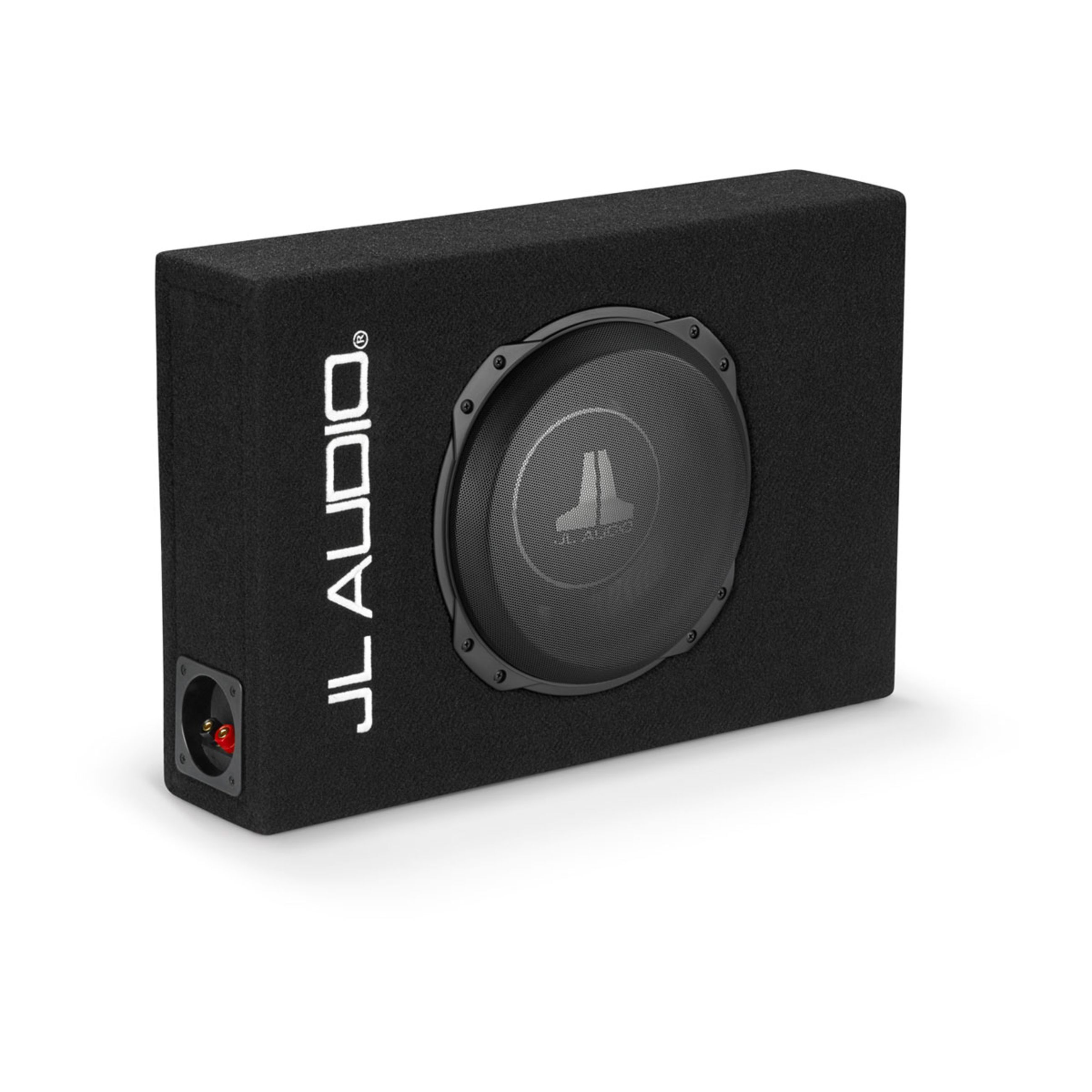Jl Audio Powerwedge Tw3 Enclosed Car Subwoofer - Single 10" Tw3 Subwoofer (Cs110Lg-Tw3)