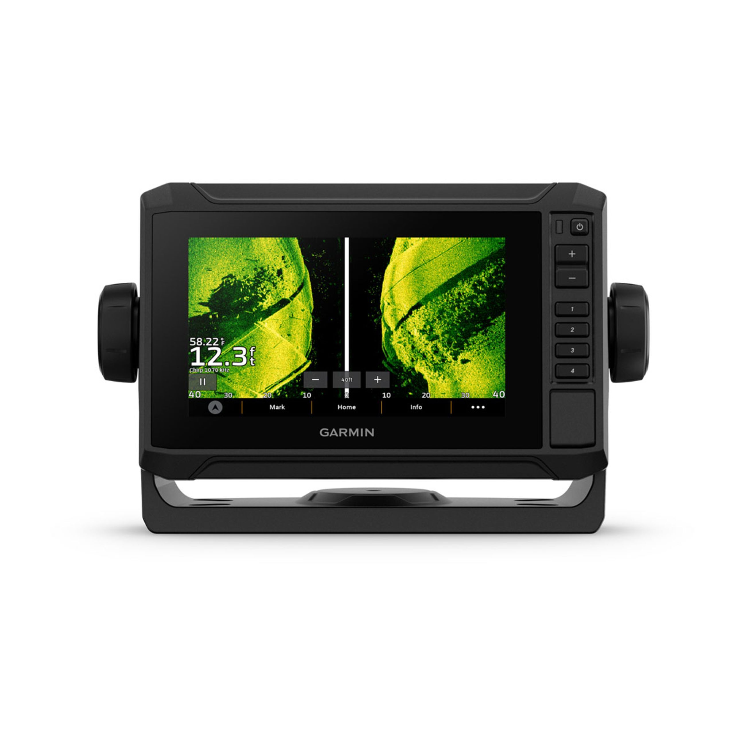 Echomap Uhd2 5" Cv Chartplotters - 64Sv Without Transducer; Includes Garmin Navionics+ U.S. Coastal & Great Lakes Mapping