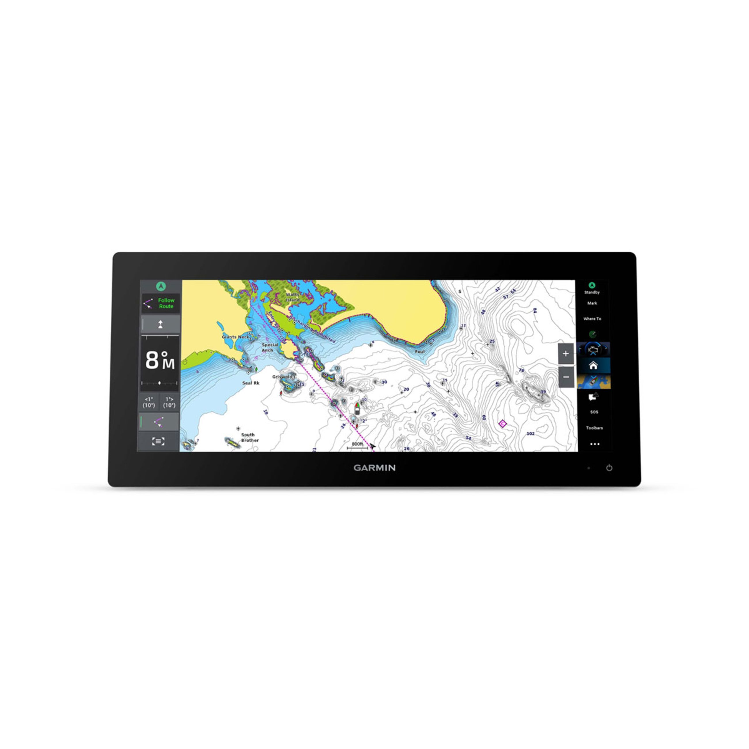 Gpsmap 1643Xsv - Sidevü, Clearvü And Traditional Chirp Sonar With Mapping