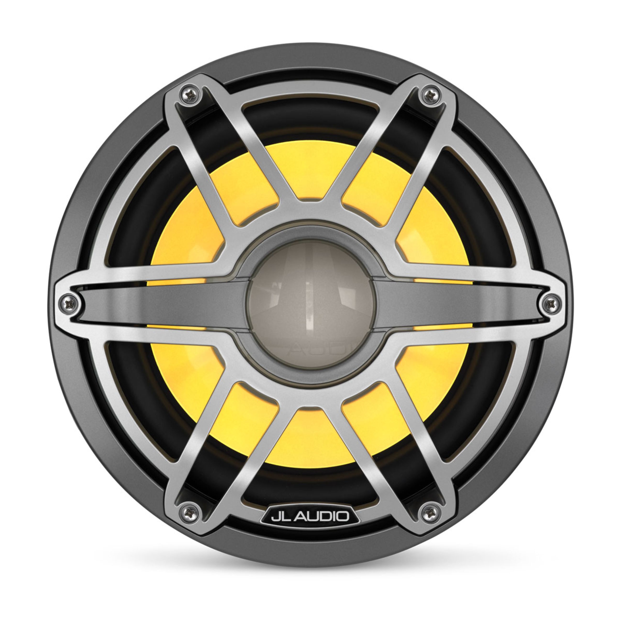 Jl Audio M6 Marine Subwoofer - 10" With Led And Titanium Sport Grille (M6-10W-S-Gmti-I-4)