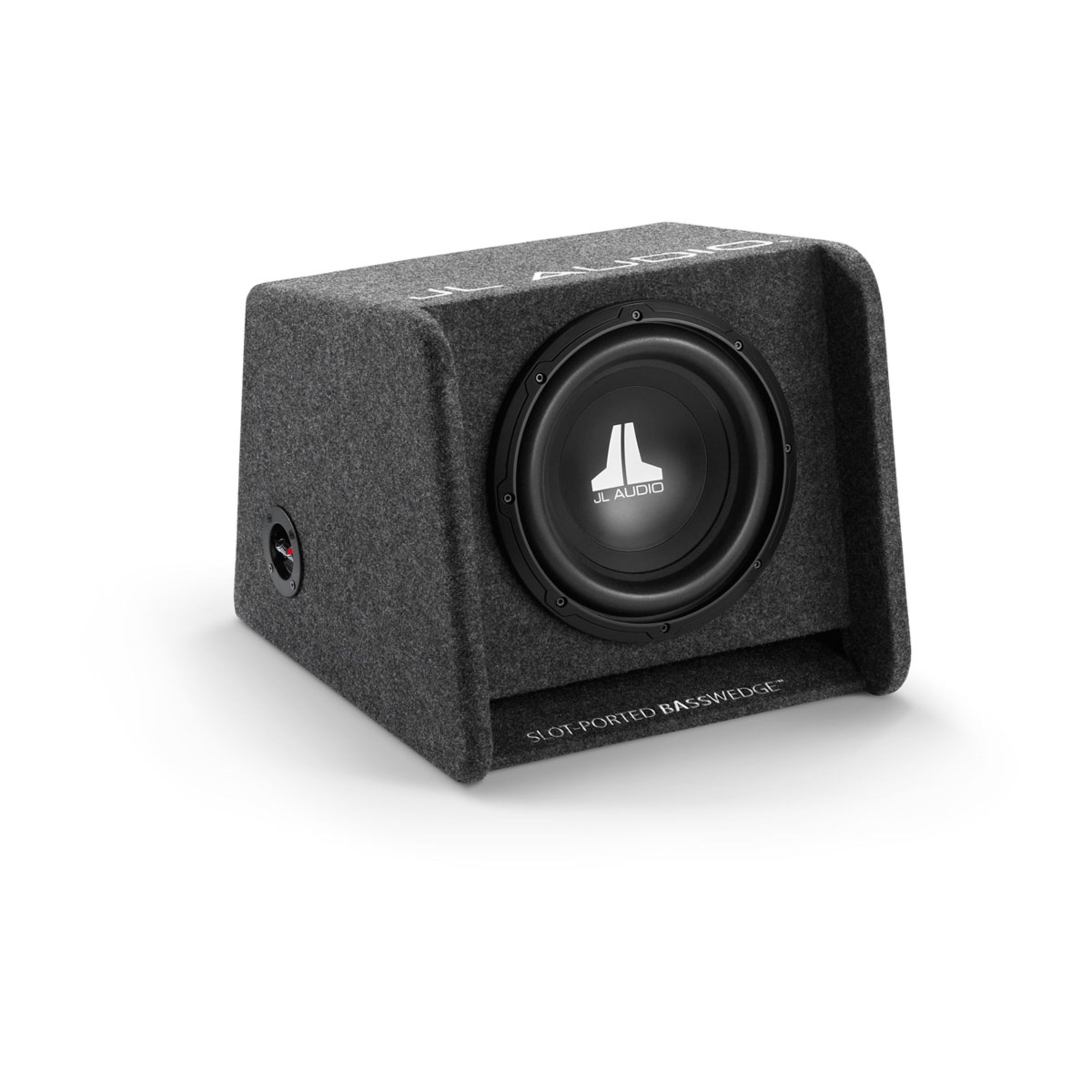 Jl Audio Basswedge Enclosed Car Subwoofer - Single 10" W0V3 Subwoofer