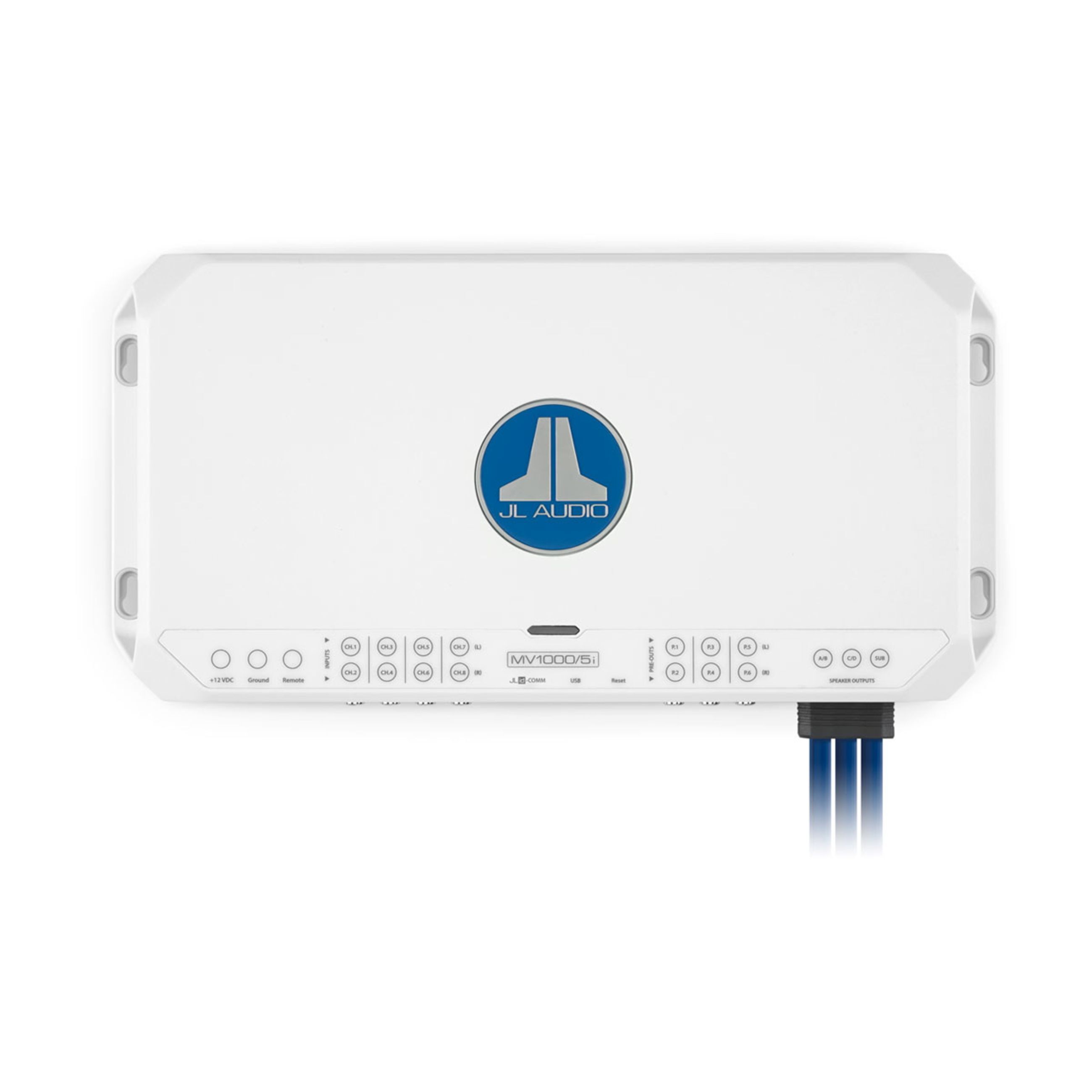 Jl Audio Mvi Marine Amplifier - 5 Channel Marine System Amplifier (1000 Watts) (Mv1000/5I)