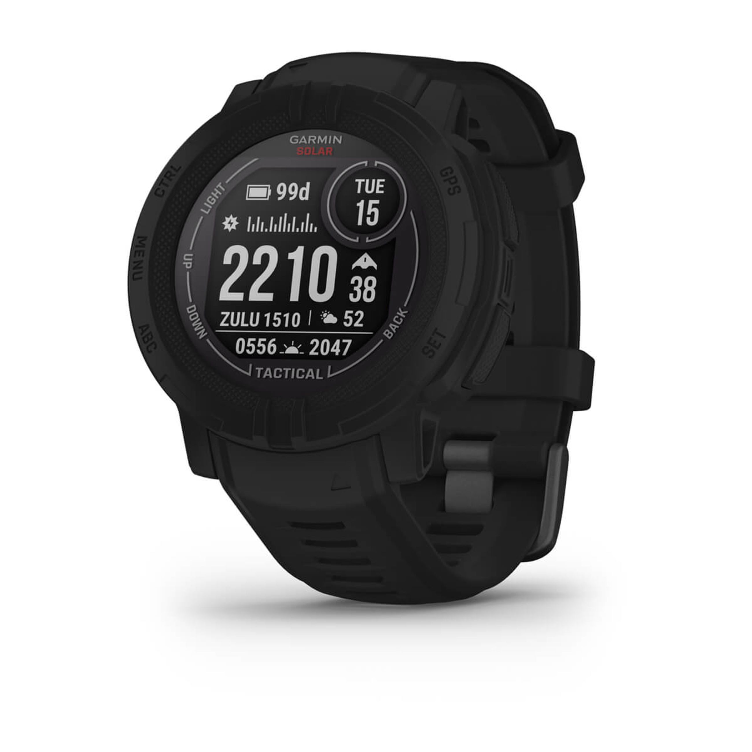 Instinct 2 Solar - Black