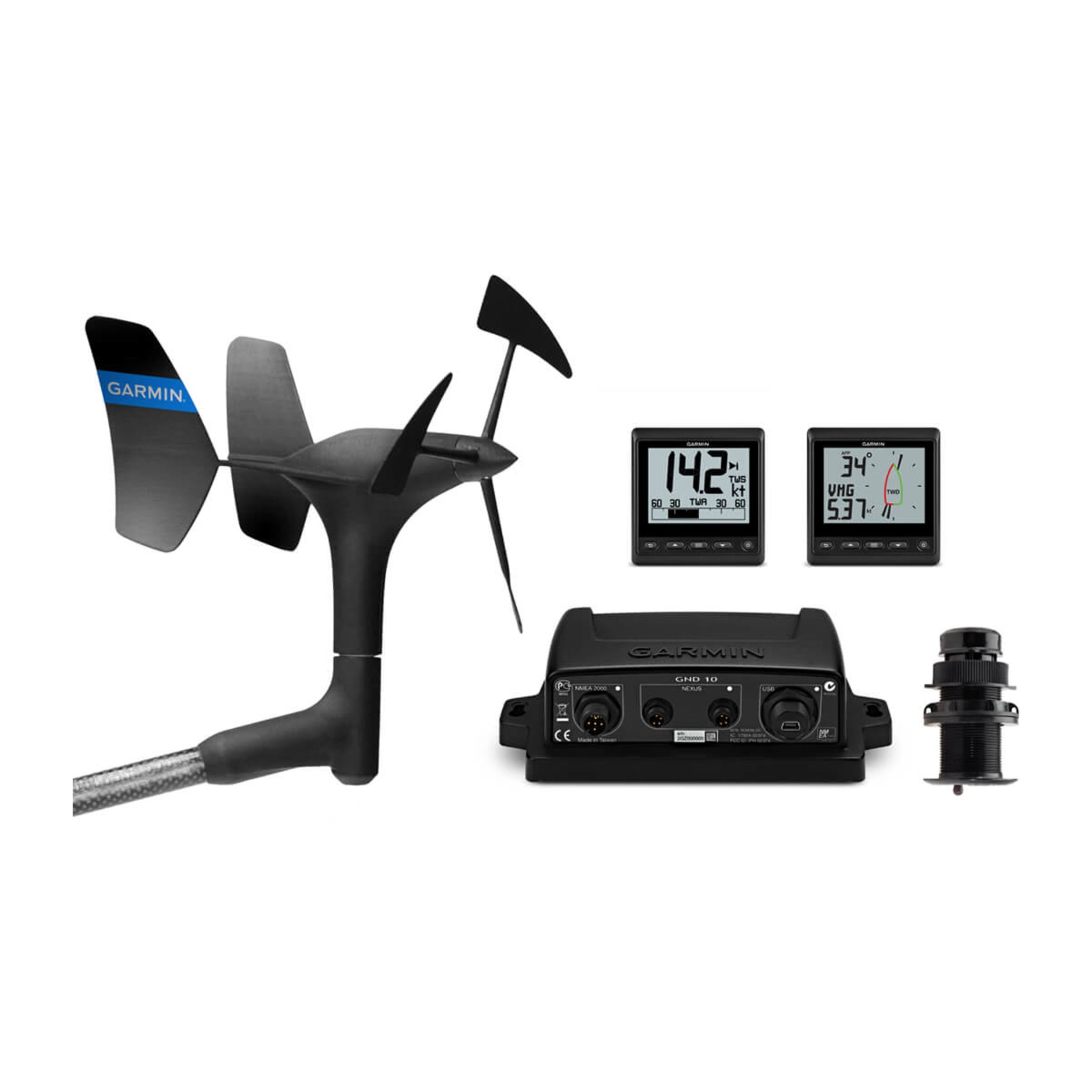 Gnx Wireless Sail Pack 52 - Gnx Wind, Gnx 20, Gwind Wired And Dst810 Transducers