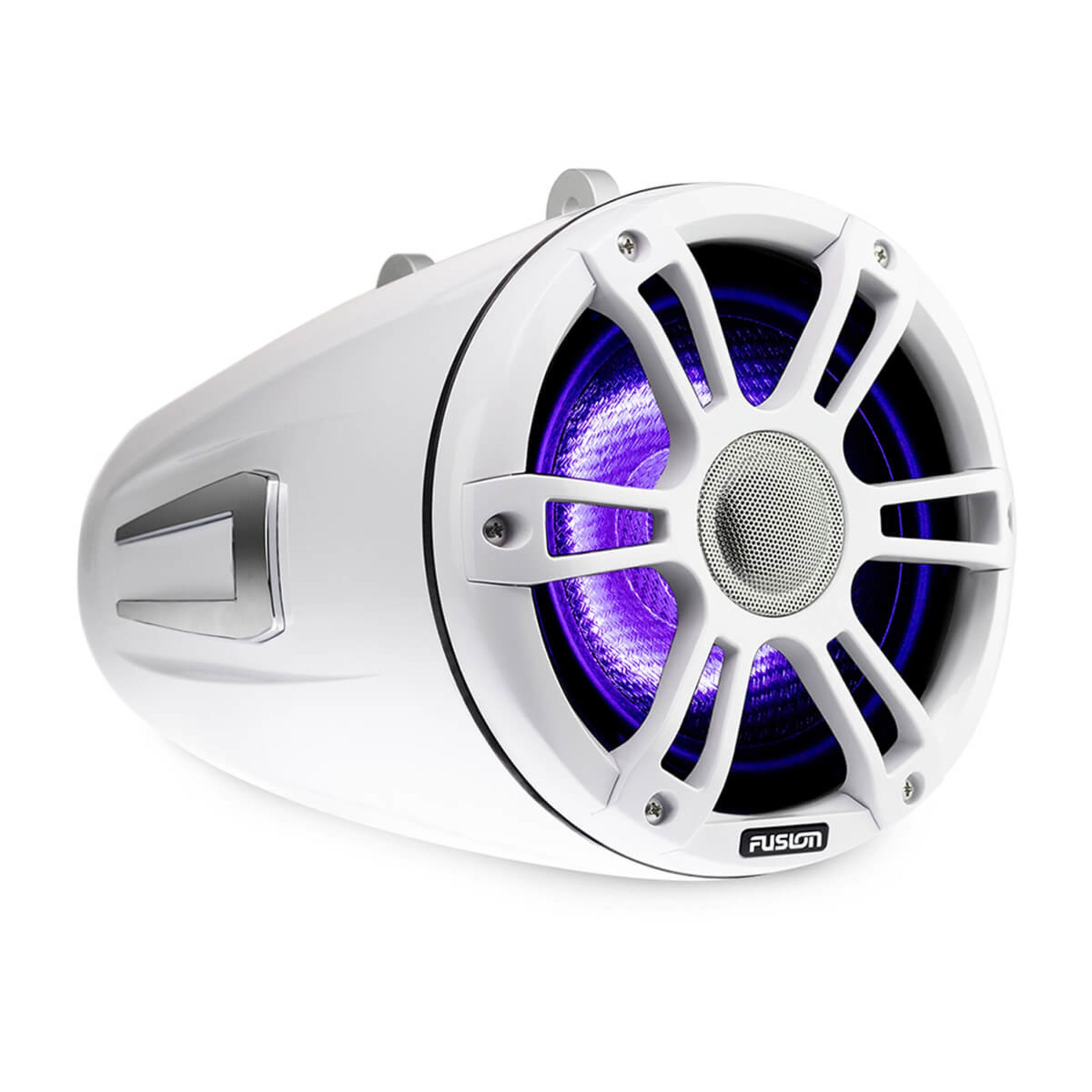 Fusion Signature Series 3 Marine Wake Tower Speakers - 6.5" 230 Watt Sports White Marine Wake Tower Speakers (Pair) With Crgbw - Image 3