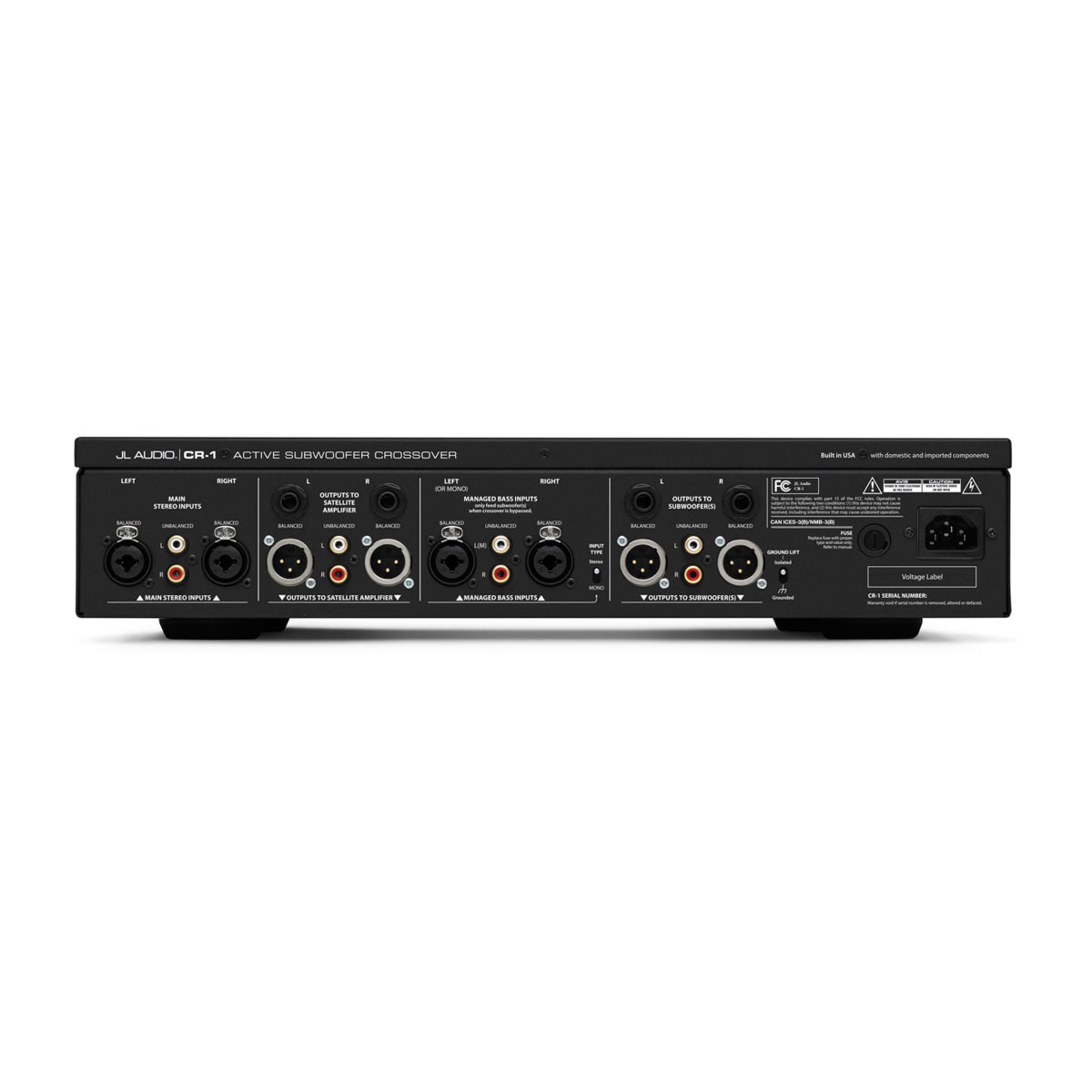 Jl Audio Active Home Audio Subwoofer Crossover - 120 Volts - Image 3