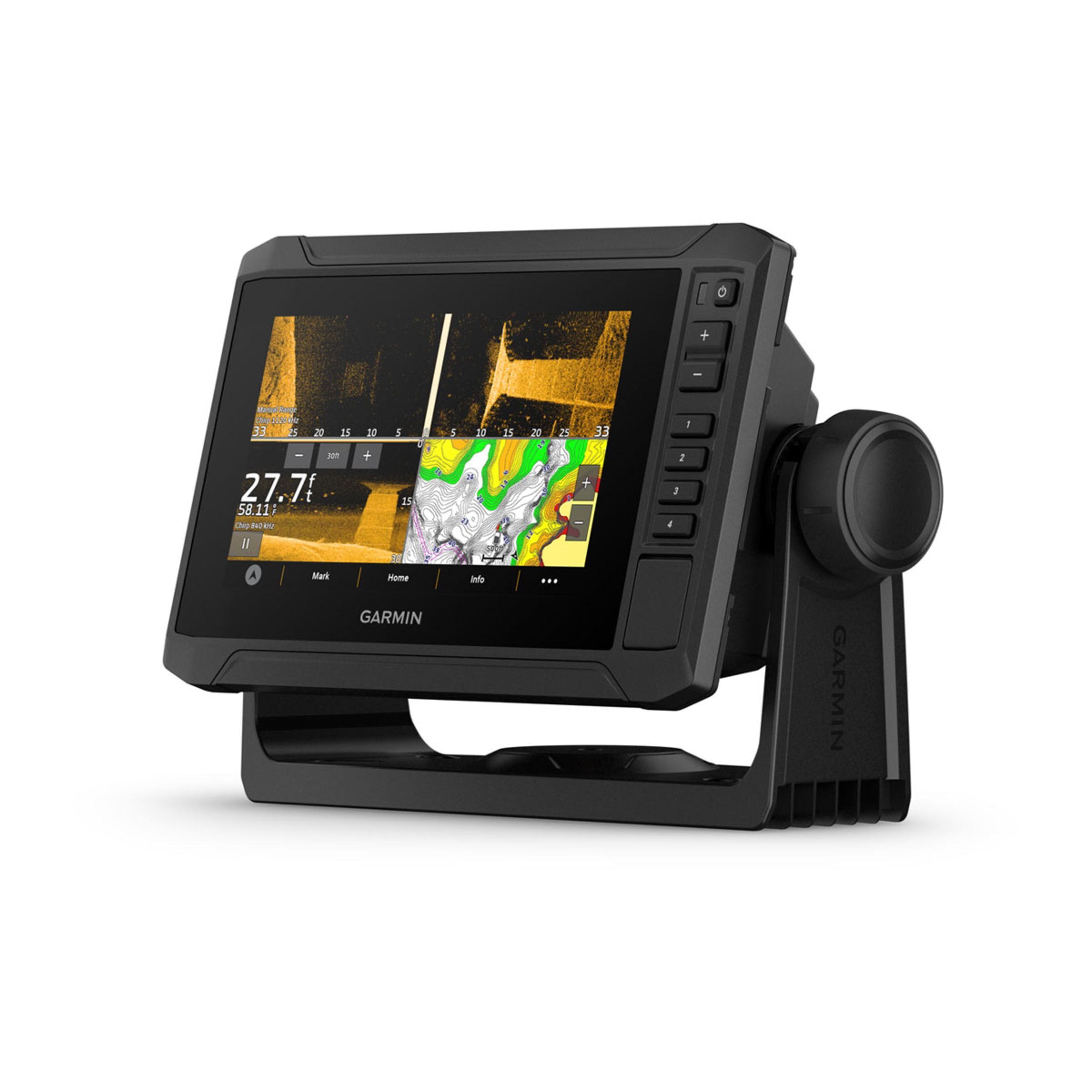Echomap Uhd2 5" Cv Chartplotters - 64Sv With Gt54Uhd-Tm Transducer And Garmin Navionics+ U.S. Coastal & Great Lakes Mapping - Image 4