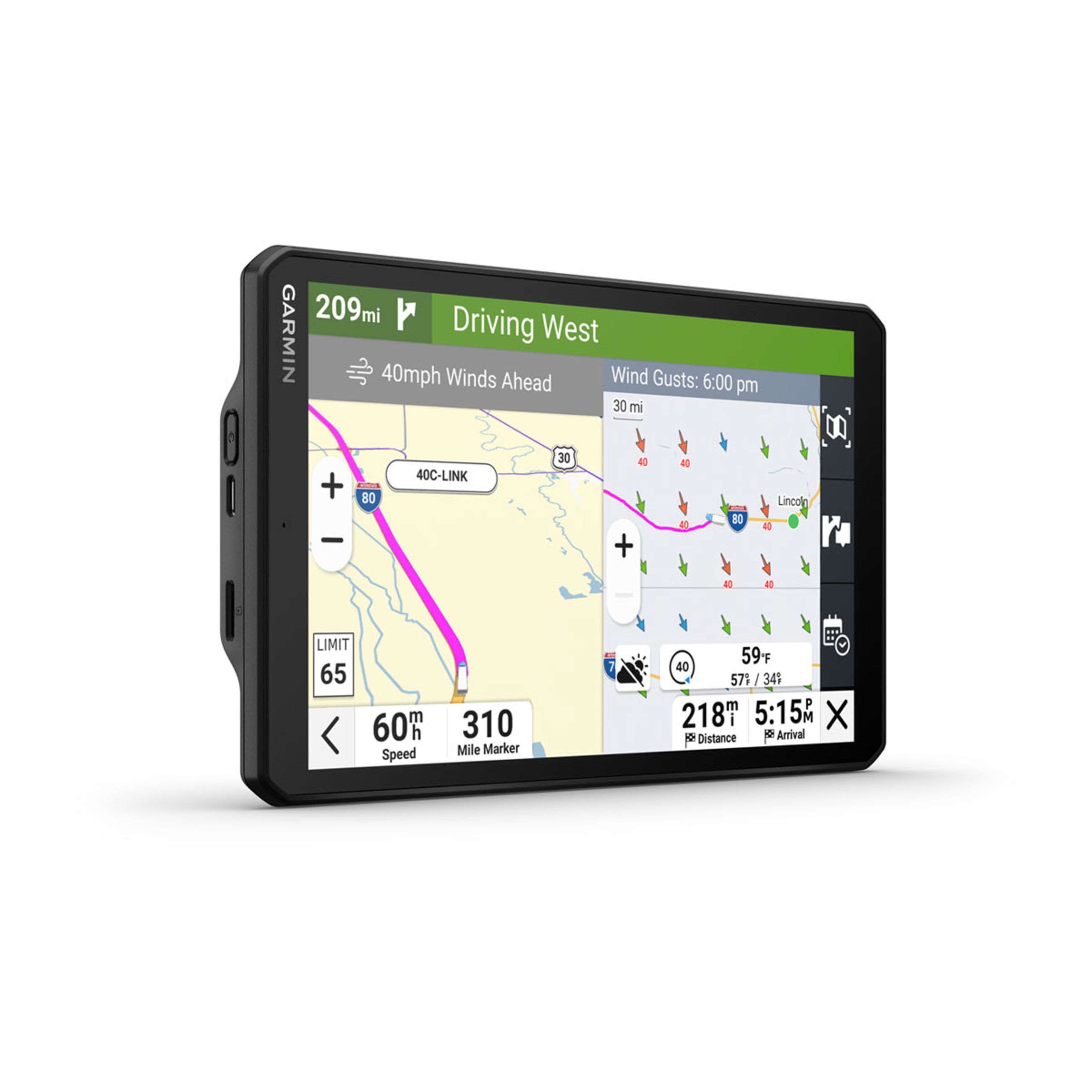 DēZl Otr720 - 8" Gps Truck Navigator With DēZl Headset 210 - Image 4