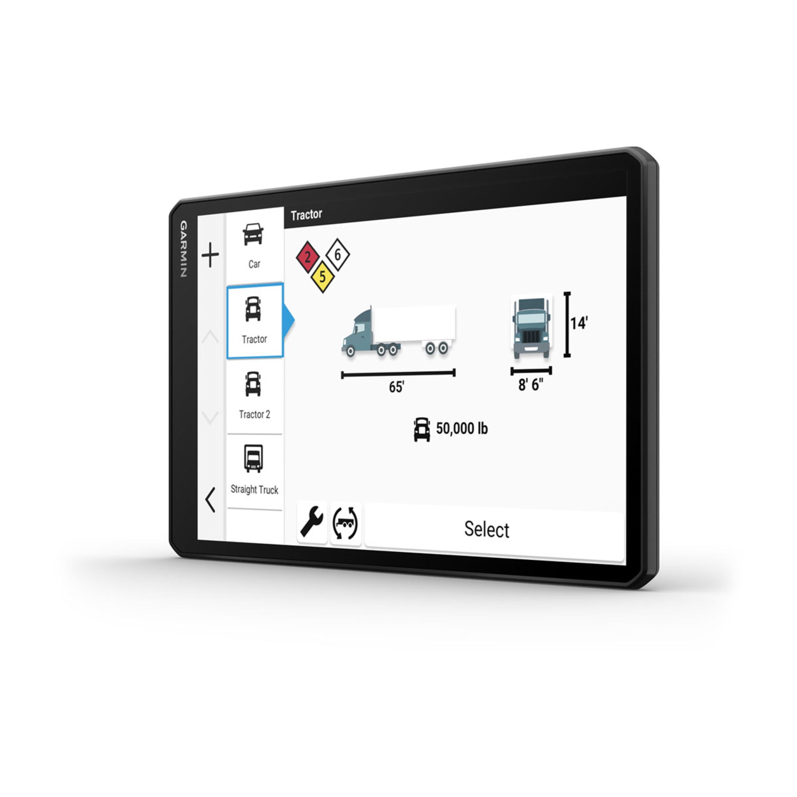 DēZl Otr720 - 10" Gps Truck Navigator - Image 4