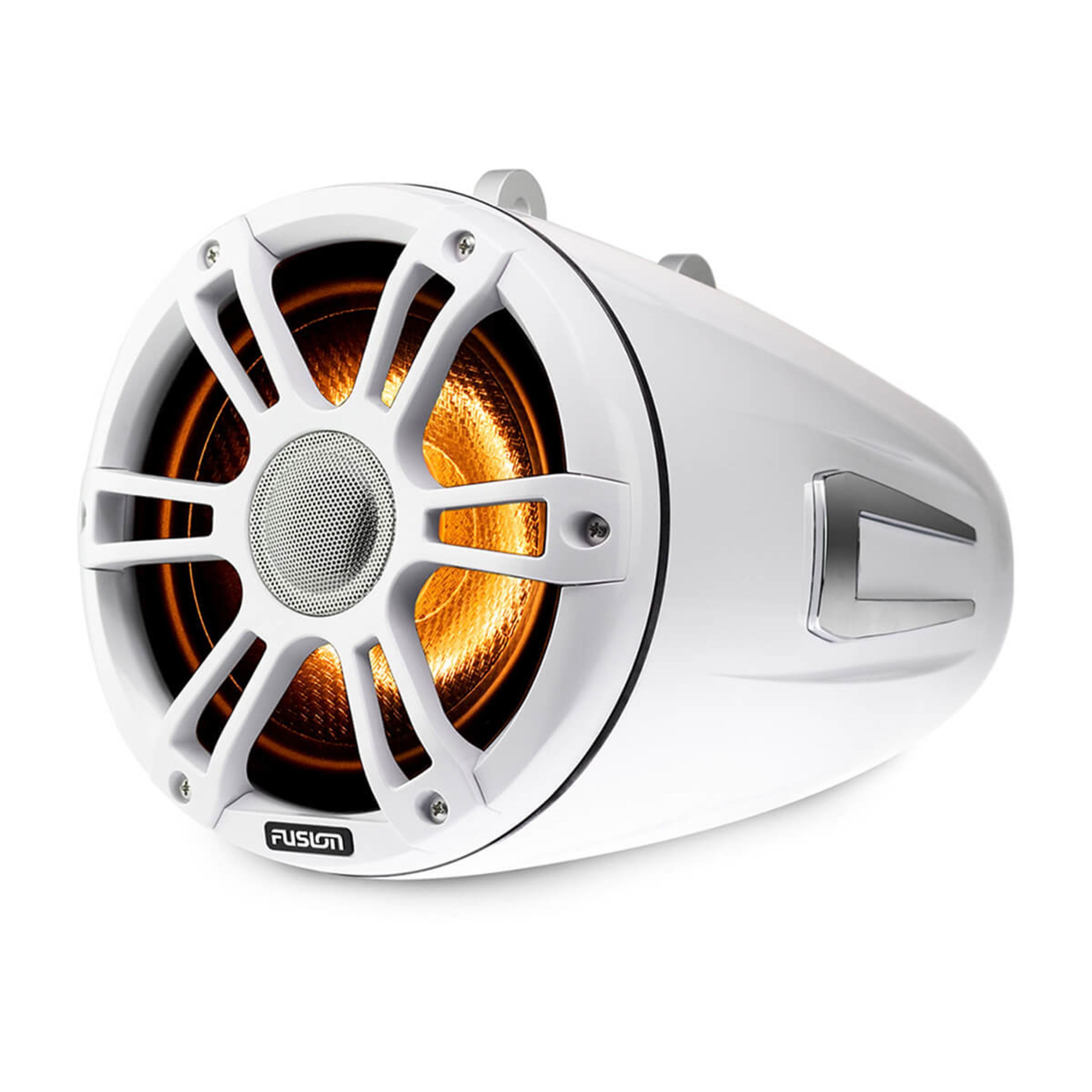 Fusion Signature Series 3 Marine Wake Tower Speakers - 6.5" 230 Watt Sports White Marine Wake Tower Speakers (Pair) With Crgbw - Image 4