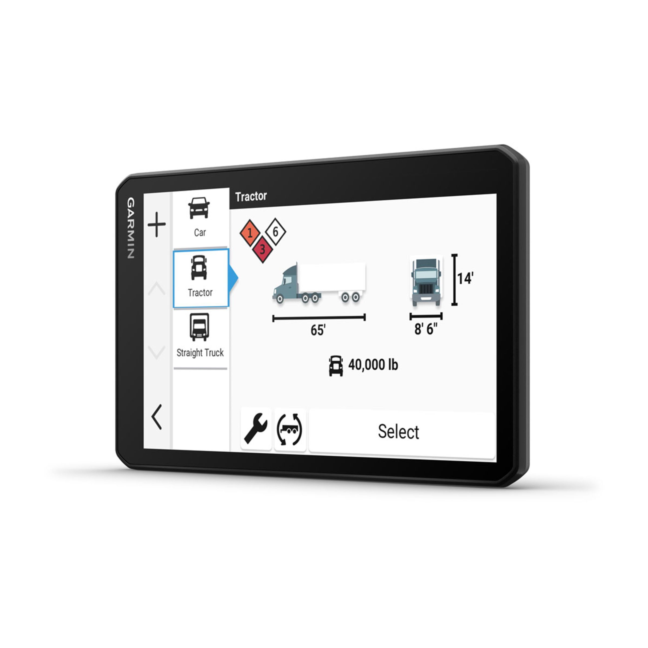 DēZl Otr720 - 7" Gps Truck Navigator With DēZl Headset 110 - Image 5