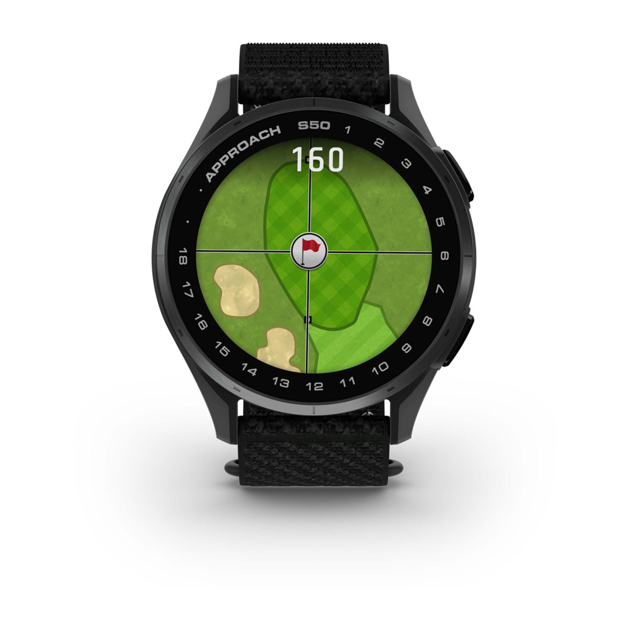 Approach S50 - Slate Aluminum Bezel With Black Comfortfit Nylon Band - Image 6