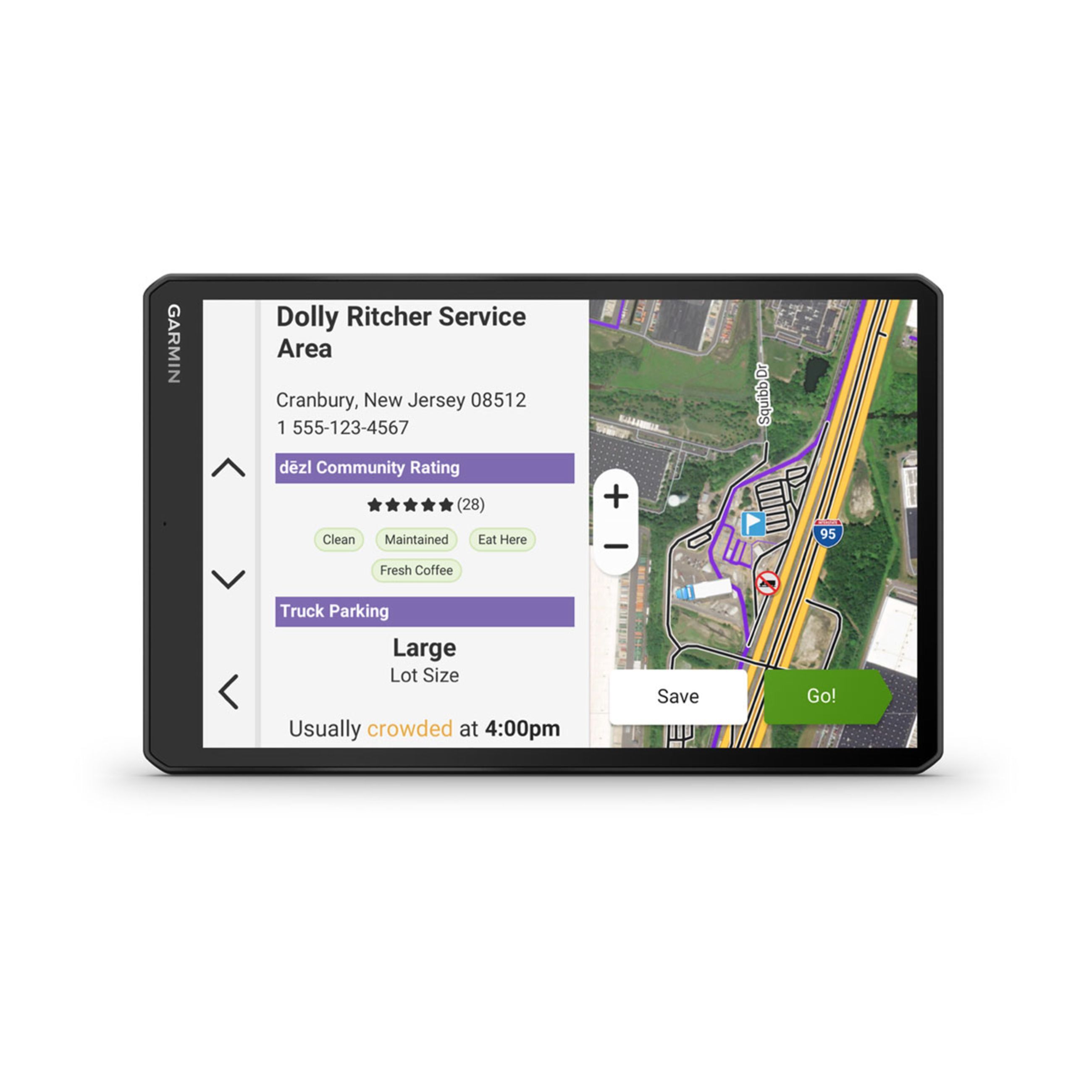 DēZl Otr720 - 10" Gps Truck Navigator - Image 6