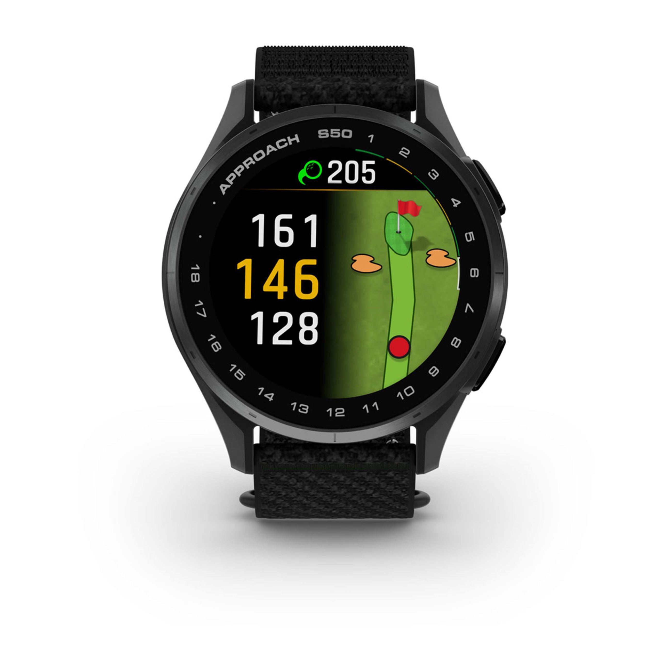 Approach S50 - Slate Aluminum Bezel With Black Comfortfit Nylon Band - Image 7