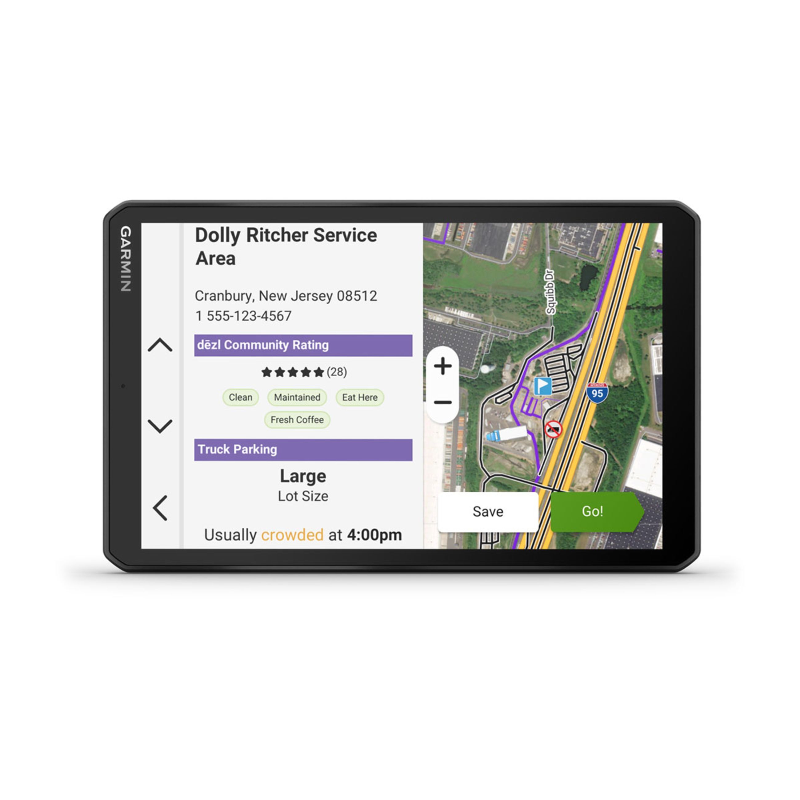 DēZl Otr720 - 8" Gps Truck Navigator With DēZl Headset 110 - Image 7