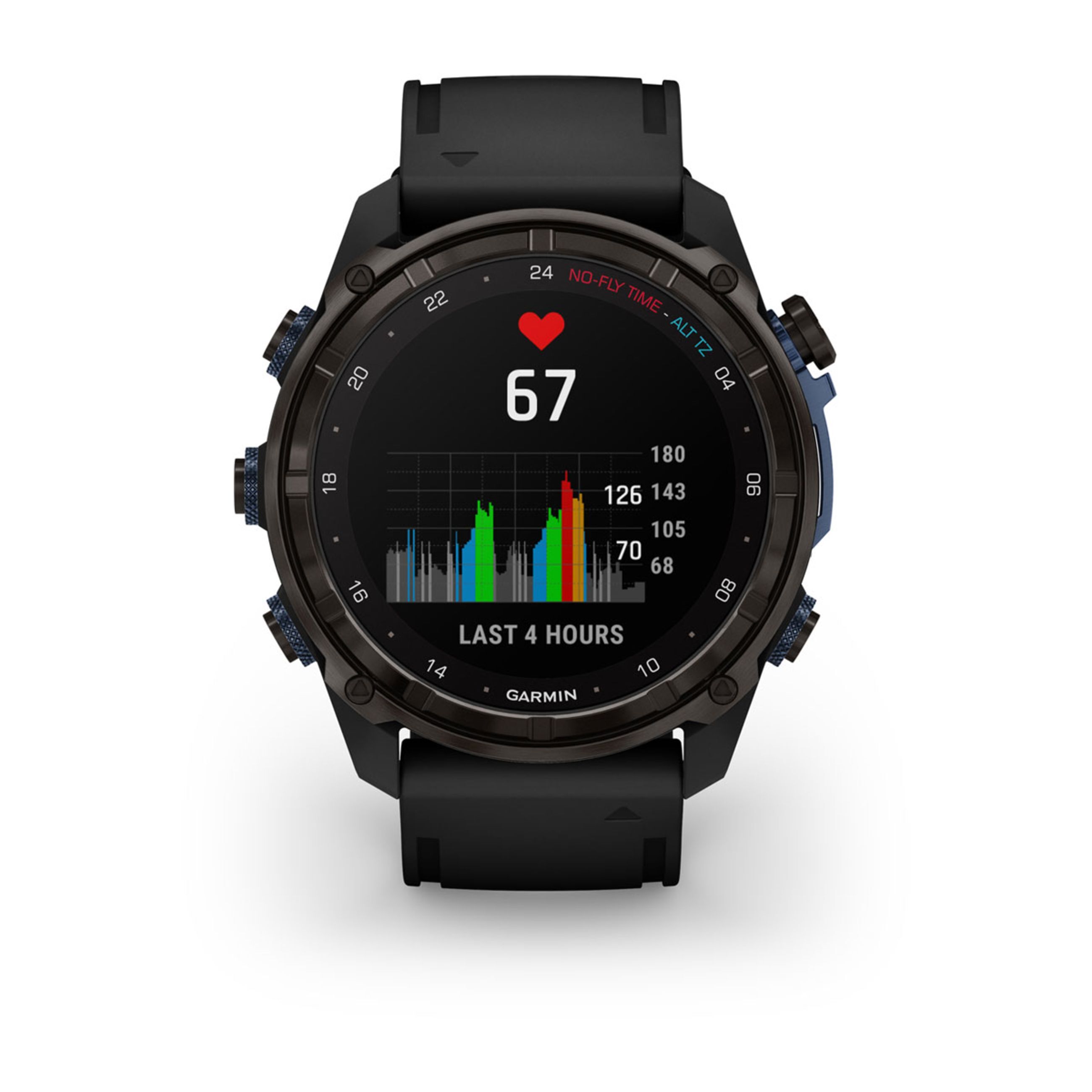 Descent Mk3 – 43 Mm - Carbon Gray Dlc Titanium With Black Silicone Band - Image 10