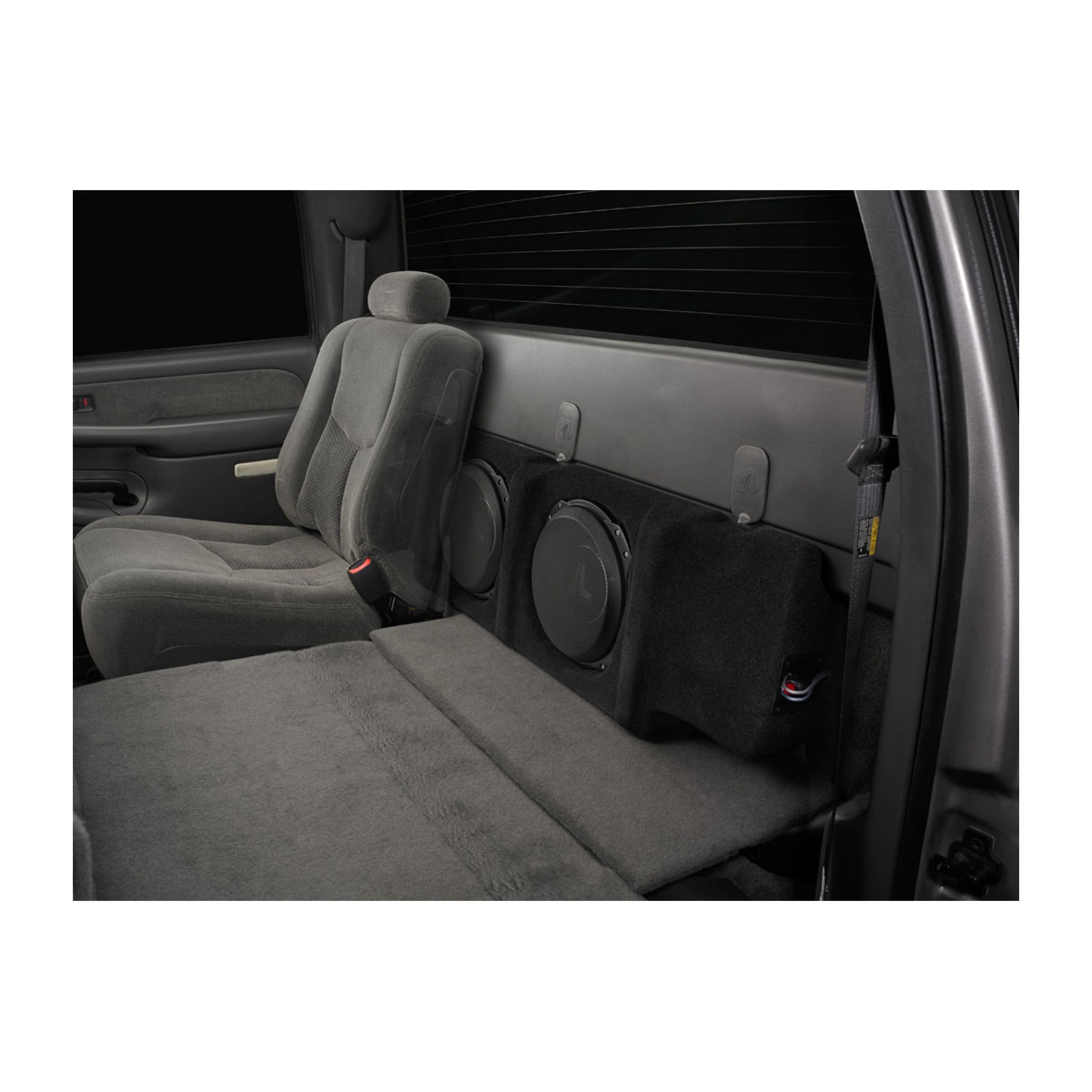 Jl Audio Stealthbox Enclosed Subwoofer For Chevrolet Silverado, Gmc Sierra Crew Cab Trucks And Crew Cab "Classic" Trucks (Sb-Gm-Slvcrw/10Tw3) - Jl Audio Stealthbox Enclosed Subwoofer For Chevrolet Silverado, Gmc Sierra Crew Cab Trucks And Crew Cab "Classic" Trucks (Sb-Gm-Slvcrw/10Tw3) - Image 2