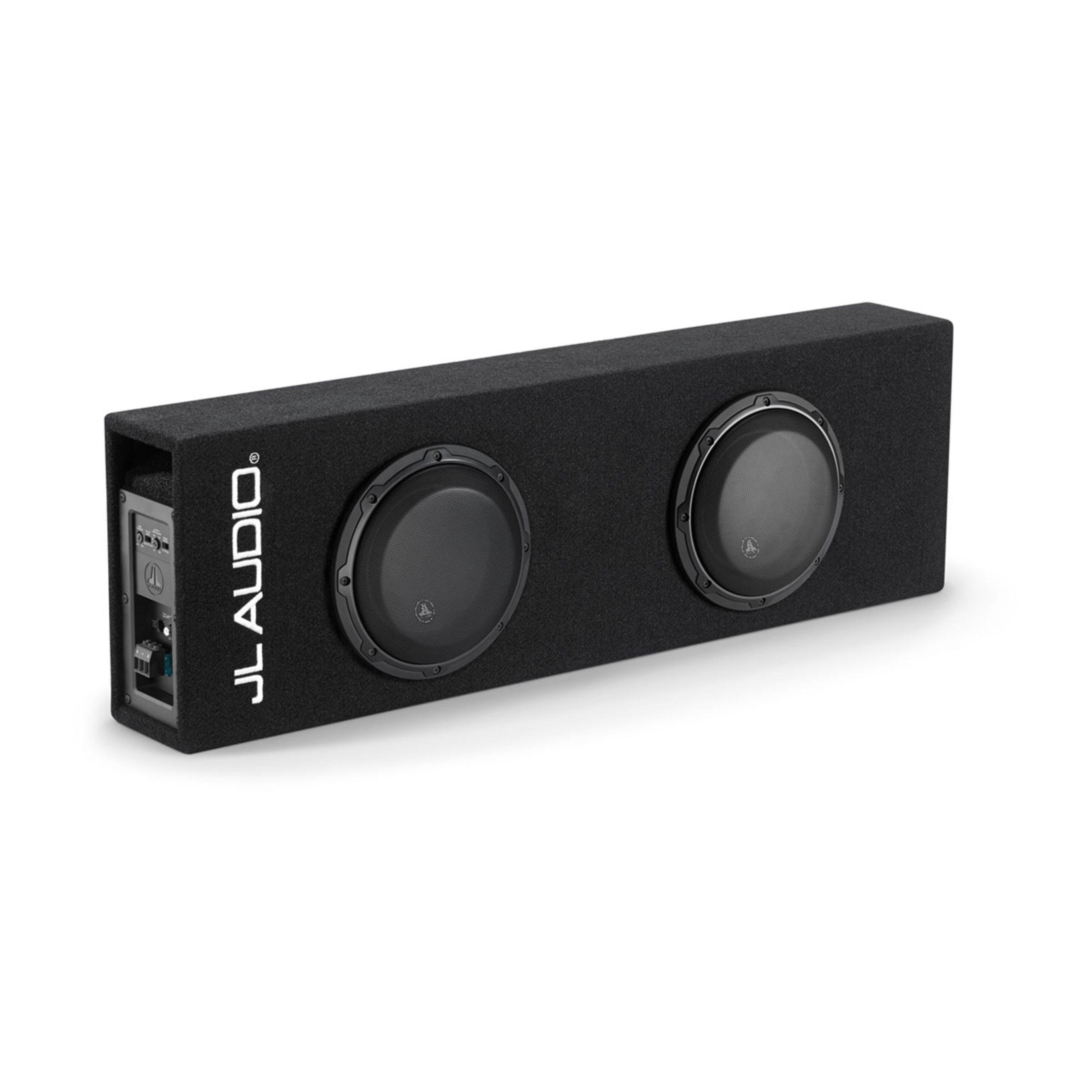 Jl Audio Microsub+ Tw1 Enclosed Car Subwoofer - Dual 8" W3V3 Subwoofer And Built-In Amplifier (Acp208Lg-W3V3) - Image 2