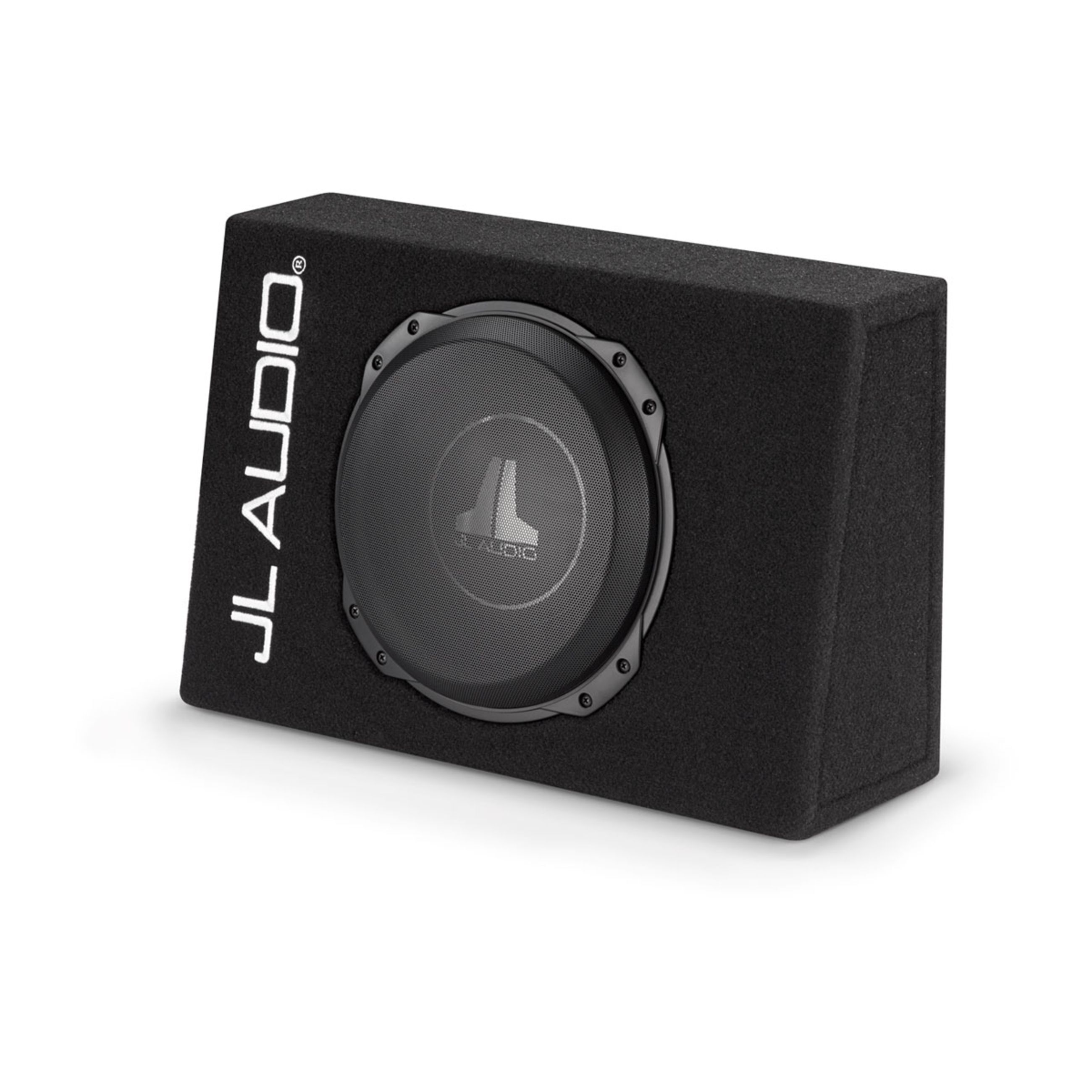 Jl Audio Powerwedge Tw3 Enclosed Car Subwoofer - Single 10" Tw3 Subwoofer, Truck-Style Box (Cs110Tg-Tw3) - Image 2