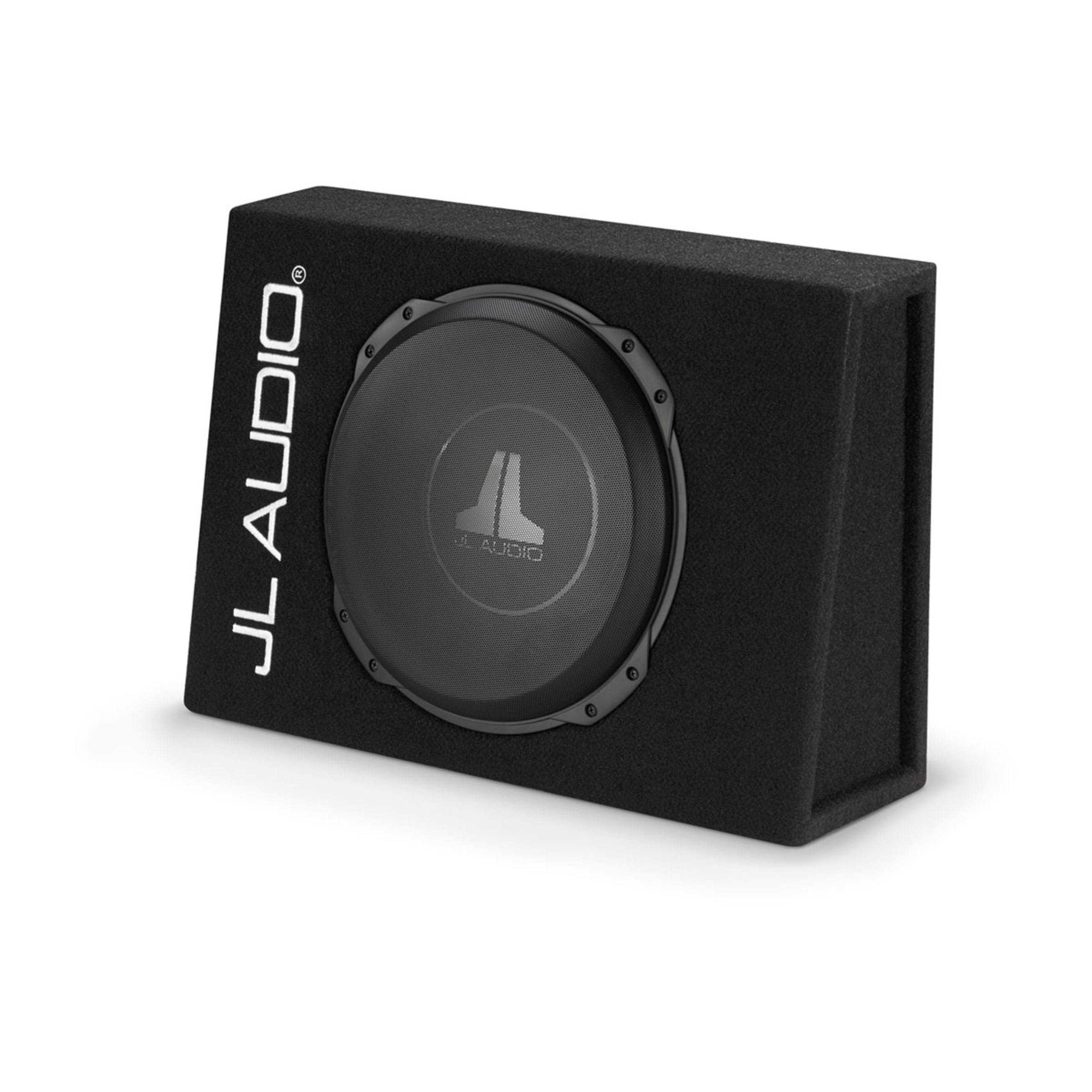 Jl Audio Powerwedge Tw3 Enclosed Car Subwoofer - Single 12" Tw3 Subwoofer, Truck-Style Box (Cs112Tg-Tw3) - Image 2