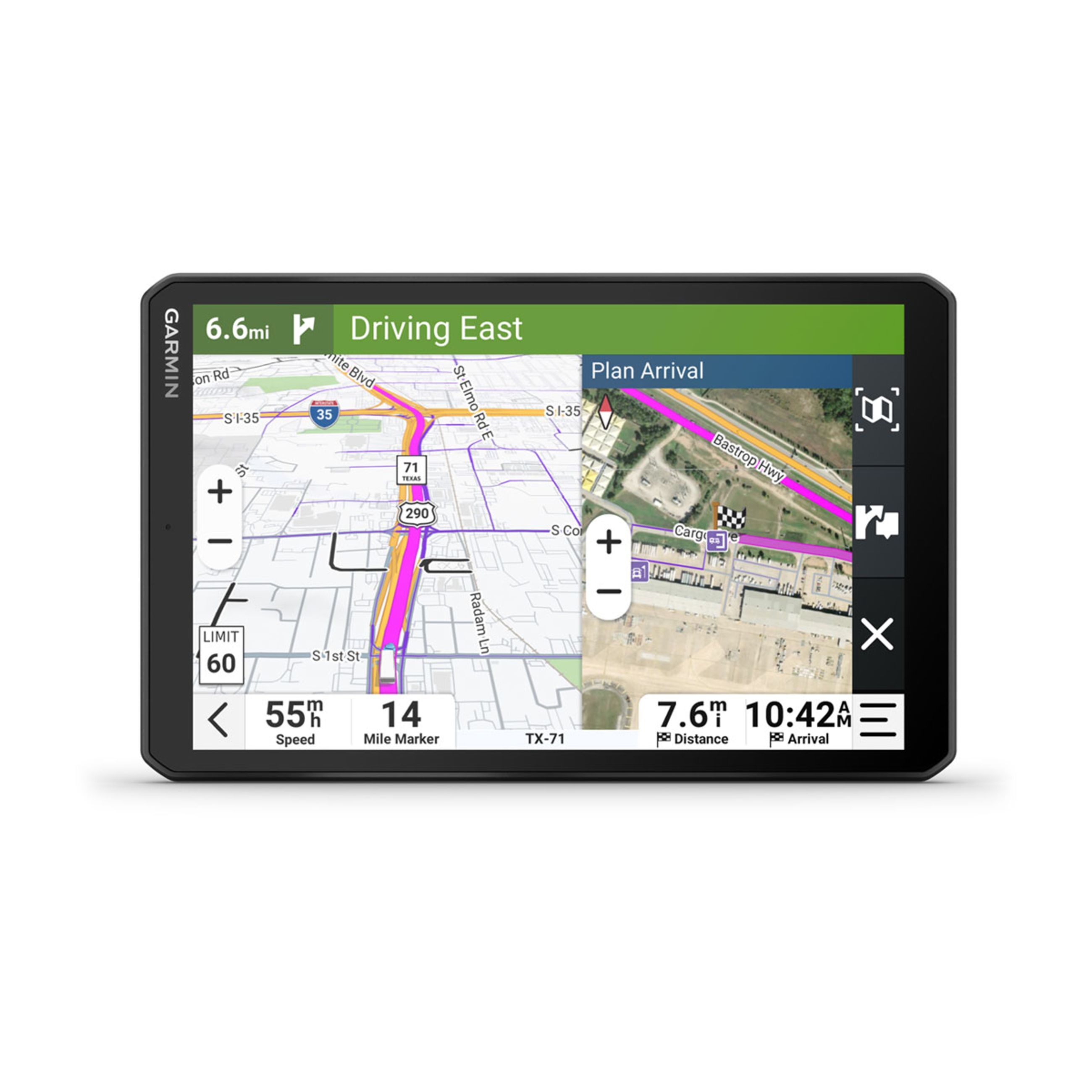 DēZl Otr720 - 8" Gps Truck Navigator With DēZl Headset 210 - Image 2