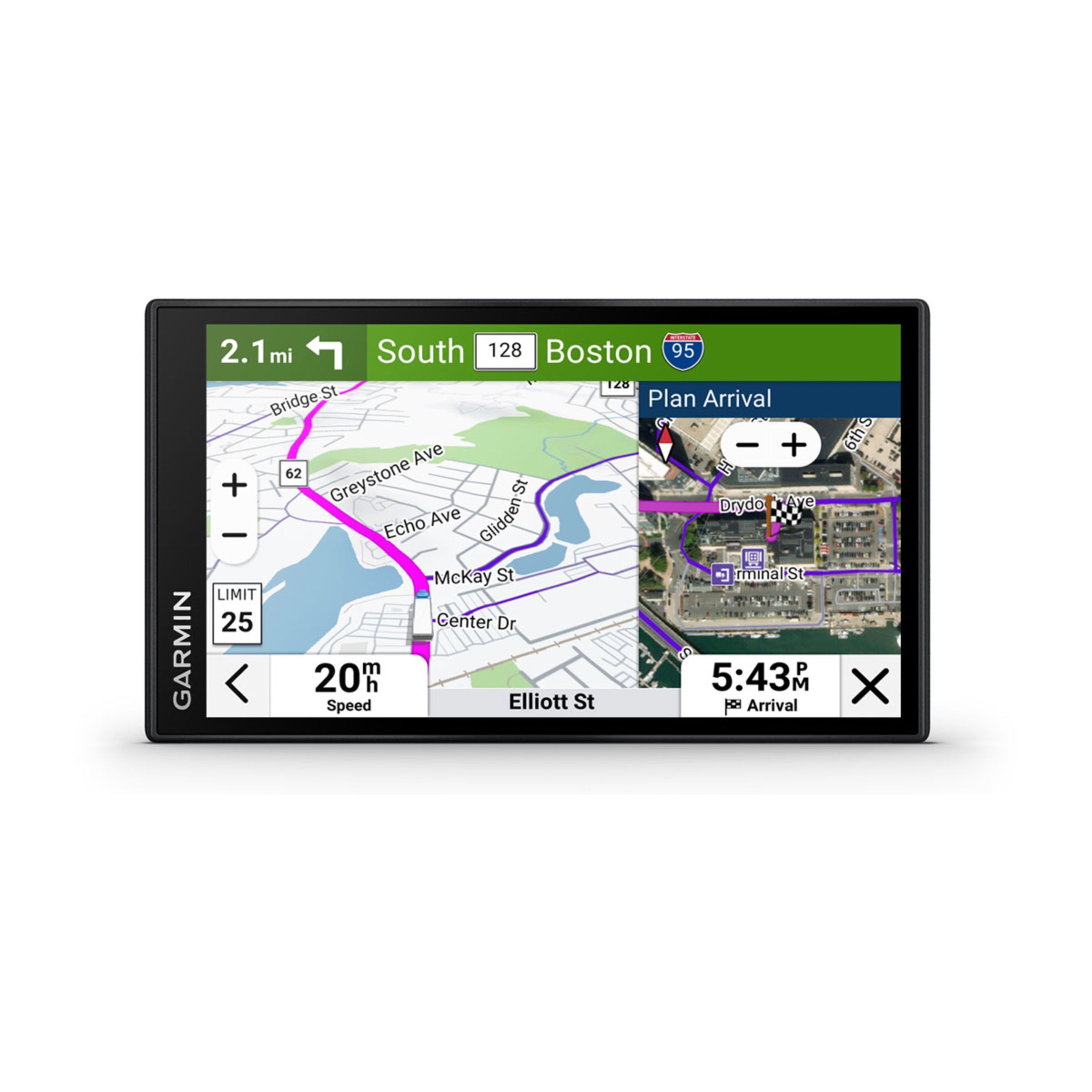 DēZl Otr720 - 6" Gps Truck Navigator With DēZl Headset 110 - Image 2